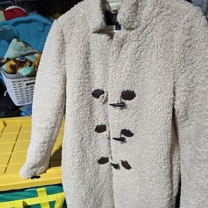 J. Crew Textured Cream Jacket